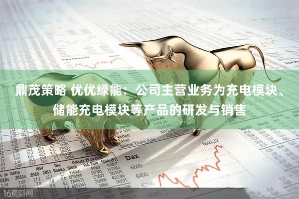 鼎茂策略 优优绿能：公司主营业务为充电模块、储能充电模块等产品的研发与销售